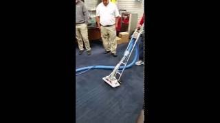 The Rotovac Bonzer high speed carpet cleaning tool in Action [upl. by Prouty]