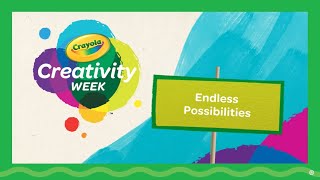 Day 1 Endless Possibilities w NASA amp Former Intern Shane Tolentino  Crayola Creativity Week 2023 [upl. by Nallek]