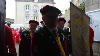 6 Octobre 2024  Entrée des Confréries dans lEglise  Messe de la St Hubert  Pénestin 56 [upl. by Malvie784]