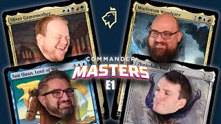 Commander Masters Gameplay E1  Sliver Gravemother v Maelstrom Wanderer v Zhulodok v Sun Quan  MTG [upl. by Asirral992]