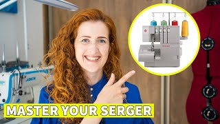 5 Overlocker Tips You Wont Find in the Manual my best serger tips [upl. by Barimah]