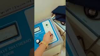 shortwave diathermy swd diathermy machines swd physiotherapy electrotherapy physioshorts [upl. by Alodee452]