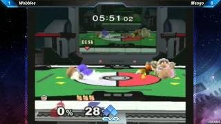 EVO 2013 SSBM QF  Wobbles Ice Climbers vs Mango Fox [upl. by Saylor]