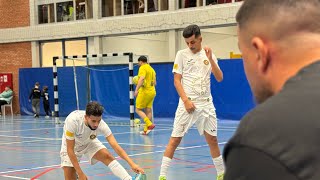 ZVC MİNTJENS MALLE amp FT BORGERHOUT 1st helft zvcmalle ftborgerhout futsal matchday [upl. by Anneis]