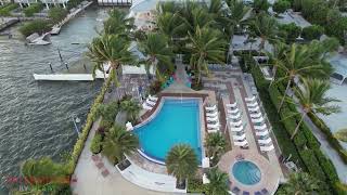 FLORIDA KEYS  COURTYARD FARO BLANCO RESORT MARATHON  AIR 2S 4K DRONE FOOTAGE [upl. by Ahsielat]