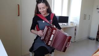 ARRIVEDERCI ROMA  DIATONIC ACCORDION COVER [upl. by Sregor]