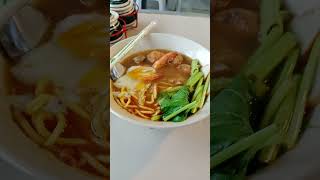 Prawn noodles Next to burger king onnut BTS Egg extra 10 baht [upl. by Phila]