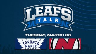 Maple Leafs vs Devils LIVE Post Game Reaction  Leafs Talk [upl. by Niko994]