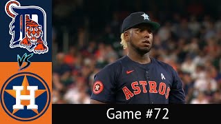 Astros VS Tigers Condensed Game 61624 [upl. by Aifoz126]