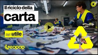 Gli altri ricicli  La CARTA Come funziona il riciclo di questa alternativa alla plastica [upl. by Aehsa]