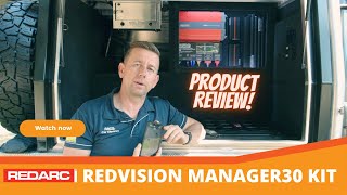 Redarc RedVision Manager30 Kit Product Review  Installed in a Toyota 79 Series Landcruiser [upl. by Eleynad853]