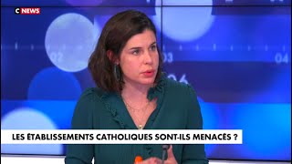 Les établissements catholiques menacés   Charlotte dOrnellas [upl. by Haiel]