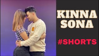 Kinna Sona ft NagmaMirajkar shorts  Awez Darbar Choreography [upl. by Epilif464]