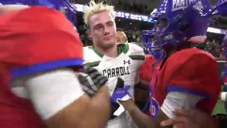 Sportsmanship at its Finest Duncanville Helps Up Southlake Carroll RB TJ McDaniel [upl. by Jadda]