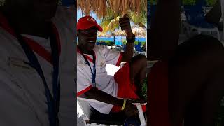 Lifeguard Welcome To Grand Palladium jamaica jamaicabeach food tourism travel love sun fun [upl. by Breanne]