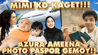 MIMI KD Kaget AZURA AMEENA Photo Paspor Gemoy mau kemanaa ya [upl. by Assiral448]