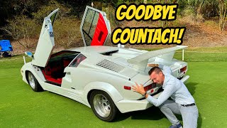 Forced to sell my Lamborghini Countach after 4 amazing years of ownership Im an idiot [upl. by Lekim]