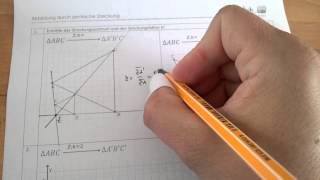 048 Streckungszentrum und Streckungsfaktor ermitteln [upl. by Reuven]