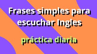 Cómo aprender frases útiles en inglés en poco tiempo [upl. by Kopp]