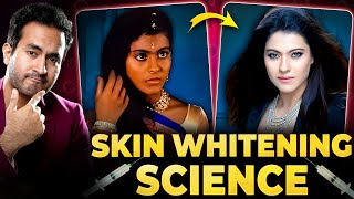 How Celebs are Turning WHITE overnight  Science of Skin Whitening [upl. by Yellek889]