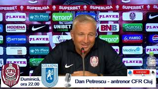 Dan Petrescu şi Vasile Mogoş au prefaţat meciul cu Universitatea Craiova [upl. by Eceinert]