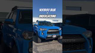 Which is the BEST COLOR for the Toyota 4Runner TRD Pro voodooblue underground [upl. by Barhos]