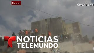 Noticias Telemundo 19 de septiembre de 2017  Noticiero  Noticias Telemundo [upl. by Illom]