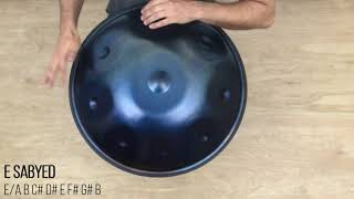 Isthmus handpan E SaByeD [upl. by Siblee]