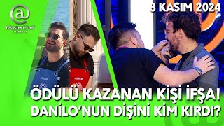 MASTERCHEF BEYZA GERÄ° DÃ–NDÃœ Ã–DÃœL KAZANAN Ä°FÅA DANÄ°LO DÄ°ÅÄ° EZGÄ° KIRDI 8112024 TV8 FULL Ä°ZLE CANLI [upl. by Chapel]