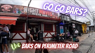 The BARS ALONG PERIMETER ROAD are they GO GO Bars Angeles City bar [upl. by Weir]