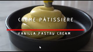 Pastry Cream – Crème Patisserie  Chef Rachida [upl. by Chassin]