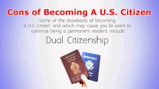 Should I become a US Citizen or stay with green card [upl. by Yhtomot]