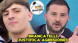 DIEGO BRANCATELLI JUSTIFICA LAS AGRESIONES AL YOUTUBER LIBERTARIO [upl. by Tarra]