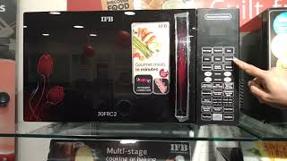 IFB Microwave oven 30FRC2 Demo in Tamil [upl. by Calesta]