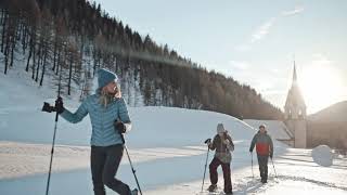 Schneeschuhwandern im Ahrntal  Ciaspolare in Valle Aurina  Snowshoeing in Ahrntal valley [upl. by Musette546]