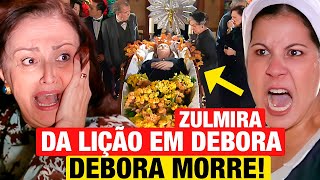 ALMA GÊMEA Zulmira PARA VELÓRIO da Débora e revela segredo chocante Resumo capítulo hoje [upl. by Auoz414]