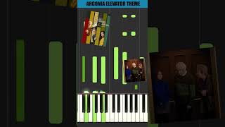 Arconia Elevator Theme PIANO TUTORIAL  Only Murders onlymurdersinthebuilding onlymurderspiano [upl. by Cranford]