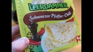 Leerdammer Schwarzer Pefeffer Black Pepper Chili [upl. by Harrat]