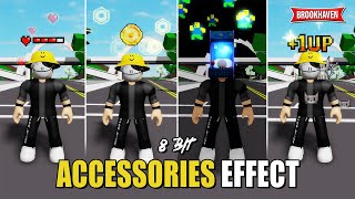 NEW 8 BIT ACCESSORIES EFFECT Di Brookhaven IDCODES  Roblox [upl. by Zetnod]