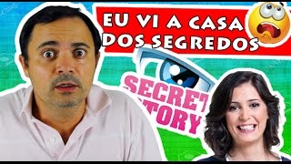 EU VI A CASA DOS SEGREDOS E OMG [upl. by Turoff]