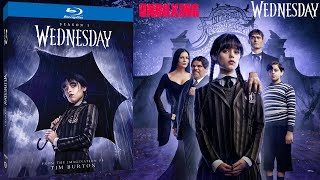 Wednesday Season 1 on Blu Ray Unboxing and Review Jenna Ortega Netflix [upl. by Benetta404]