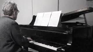 GALUPPImichelangeli „Andante“ from Sonata CMajor on STEINWAY 1955 [upl. by Michail408]