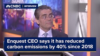 Enquest CEO says it has reduced carbon emissions by 40 since 2018 [upl. by Rella]