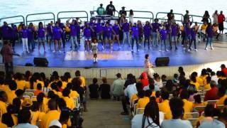 Leah Jeffries sings quotLight Up Detroitquot at Chene Park with The Detroit Youth Choir [upl. by Apps]