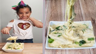 Creamy Alfredo Sauce Recipe  Best Chicken Dumpling Recipe [upl. by Corri481]