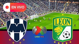 ⚽EN VIVO MONTERREY VS LEON  Mexican Liga BBVA MX 2024  eFootball PES 21 Simulation [upl. by Aniaz468]