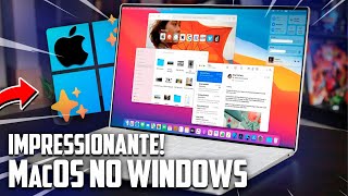 🤯DISPONÍVEL PRA TODOS Como Instalar o MacOS Direto no WINDOWS em POUCOS PASSOS MacOS Big Sur [upl. by Nahtnamas]