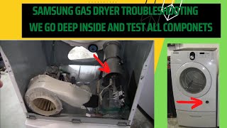 Samsung Gas Clothes Dryer Troubleshooting [upl. by Ama]