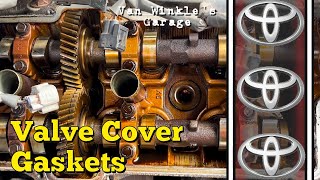 34L 5VZFE V6 Toyota 4Runner  Tacoma  Tundra  T100  Valve Cover Gasket Removal Replacement [upl. by Pelagia685]