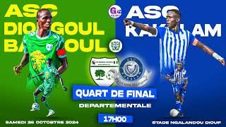 🔴DIRECT DIONGOUL BANDOUL vs KAKALAM 14 FINALE DEPARTMENTALE ODCAV DE RUFISQUE [upl. by Aiekram]